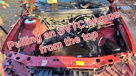 How To Remove A Ford Contour Mercury Cougar Mystique Engine From The