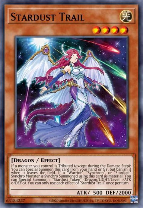 Stardust Dragon Card