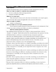 Task 1 Ver 17 Docx ASSESSMENT TASK 1 Written Questions TASK SUMMARY