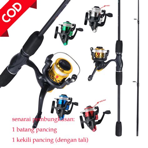 Haiyi FishingJoran Pancing Karbon 1 6m 1 8m 2 1m Joran Pancing Kuasa