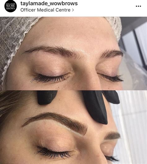 Brow Tattoo Melbourne Hair Stroke Feather Touch Microblading Microstroke Tattooed