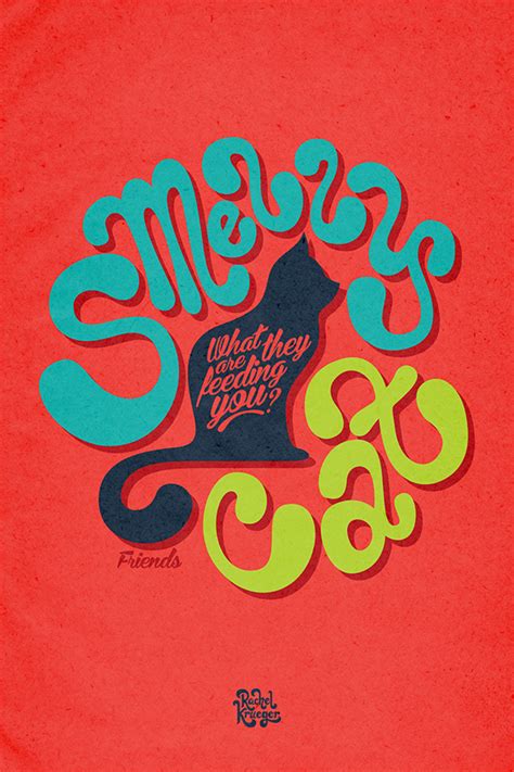 Friends Typography on Behance