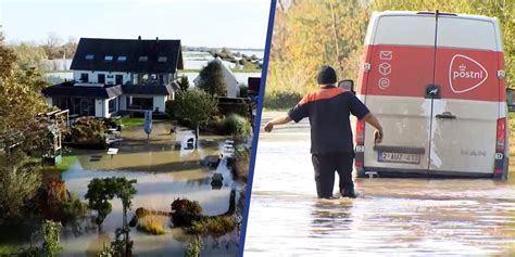 Drone Filmt Wateroverlast In West Vlaanderen Gemist Kijk Het Hier