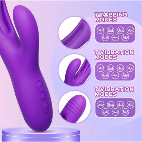 Bora G Spot Tapping Rabbit Vibrator Purple Sex Toys At Adult Empire