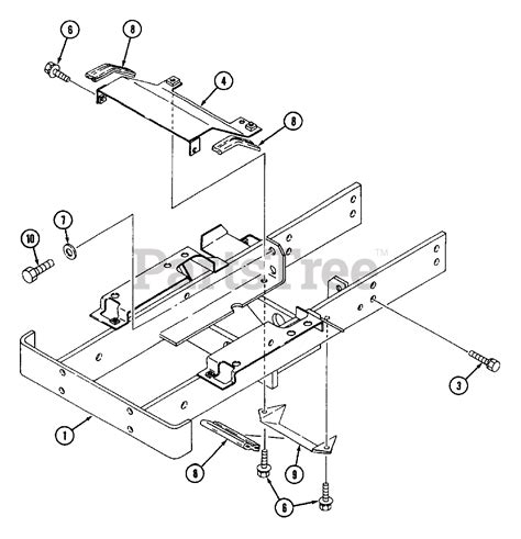 Cub Cadet 7194 546 432d100 Cub Cadet Compact Tractor Chassis Parts Lookup With Diagrams