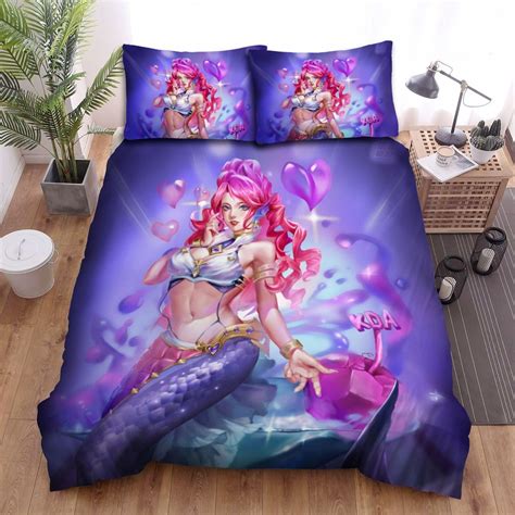 League Of Legends Kda Nami Splash Concept Art Bedding Sets Duvet Cover Flatsheet T For Wife