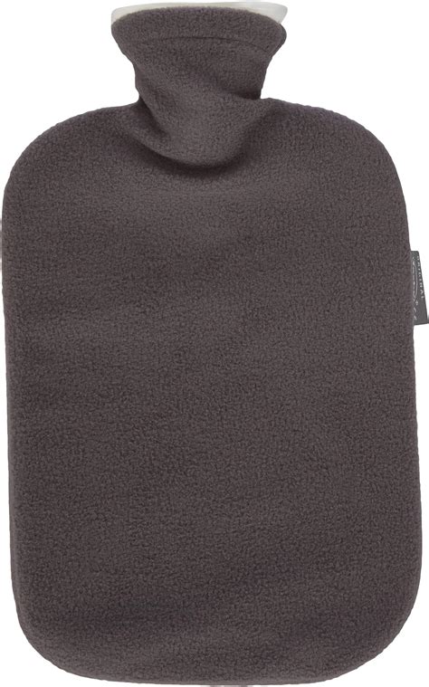 Fashy Hot Water Bottle With Fleece Cover Red L Amazon Co Uk Health Personal Care