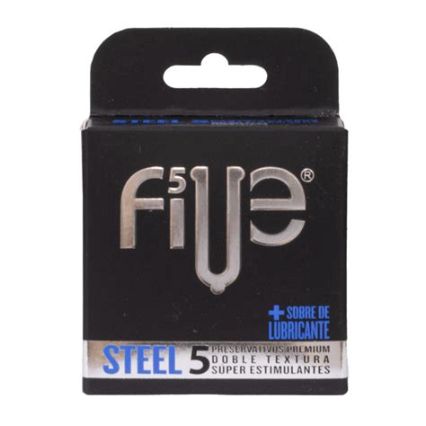 Five Preservativo Steel X 5U Pedidos Farmasol