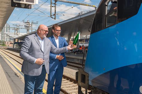 ÖBB 10 Jahre erfolgreiche Railjet Verbindung Wien Prag Presseinfos