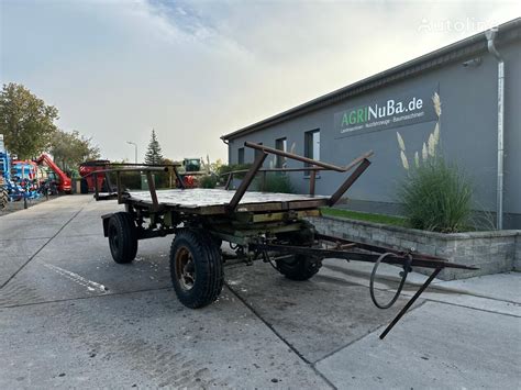 Fortschritt HW 60 Platform Trailer For Sale Germany Prenzlau GM36836