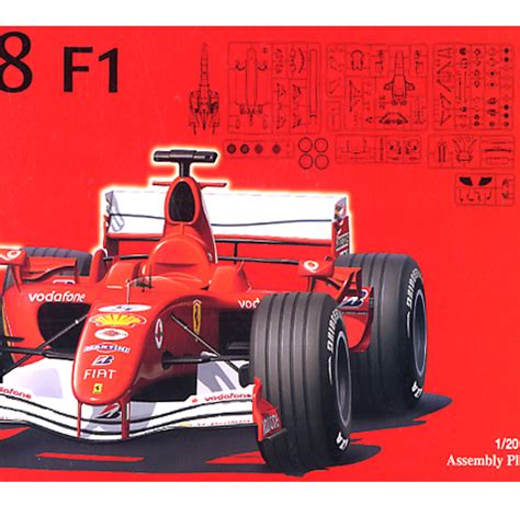 1 20 Scale Fujimi Ferrari 248 F1 2006 Model Kit Kent Models