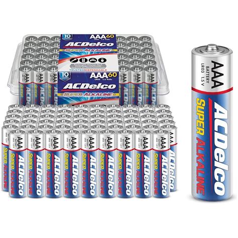 Mo Finance Acdelco Count Aaa Batteries Maximum Power Super