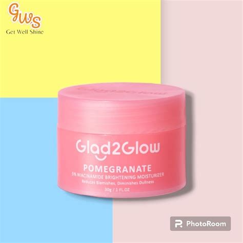 Jual GetWellShine Glad2Glow Pomegranate 5 Niacinamide Brightening