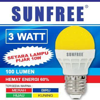 Jual Lampu Led Warna Murah Sunfree Watt By Hannochs Distributor W