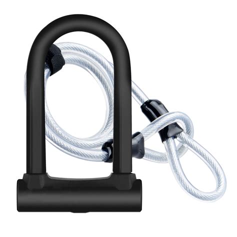 Heavy Duty Combination Lock For Bicycle 20 Mm Shackle 4 Ft Cable With Lavelo Bikes