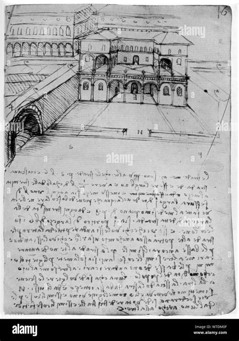 Ideal City Leonardo Da Vinci Black And White Stock Photos And Images Alamy