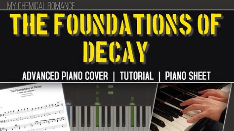 My Chemical Romance The Foundations Of Decay Advanced Piano Cover