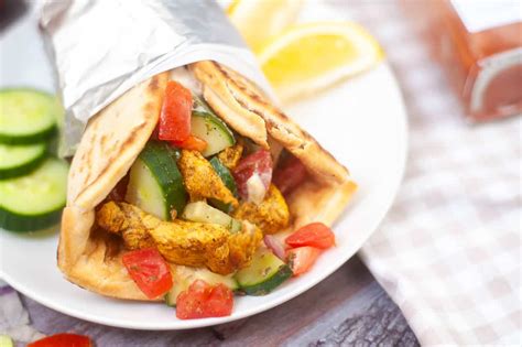 Air Fryer Chicken Shawarma Wraps All Ways Delicious