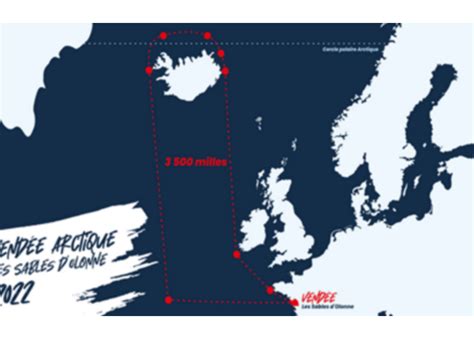 Voile Lavis De Course De La Vend E Arctique Les Sables Dolonne