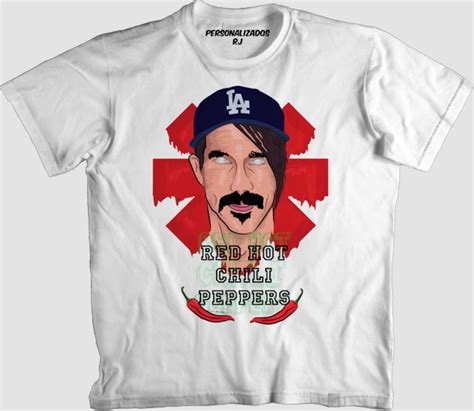 Camiseta Red Hot Chili Peppers Rock Elo Produtos Especiais