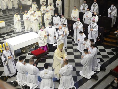 Dom Odilo Ordenar Di Conos Para A Igreja Jornal O S O Paulo