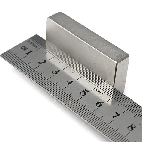 N52 50x25x10mm Super Stark Quader Magnet Selten Er Grandado