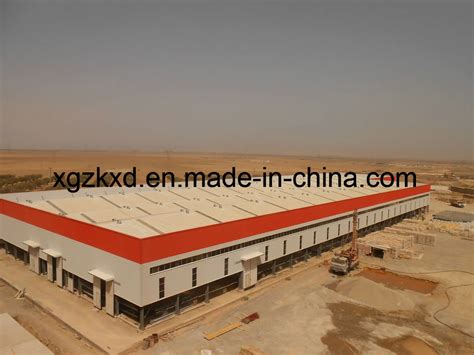 Prefab Large Span Steel Frame Structure Factory Warehouse Steel