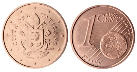 Euromunten Vaticaan 2022 1 Cent Unc Hansmunt