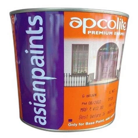 Asian Paints Apcolite Premium Gloss Enamel Paint Litre