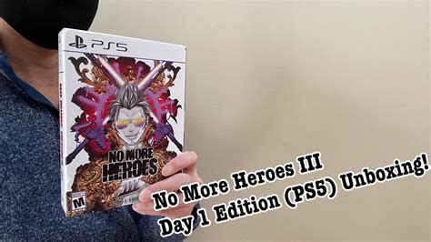 UNBOXING No More Heroes III Day 1 Edition PlayStation 5 EN Sub