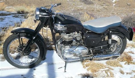 1955 Triumph T110 Triumph Forum Triumph Rat Motorcycle Forums