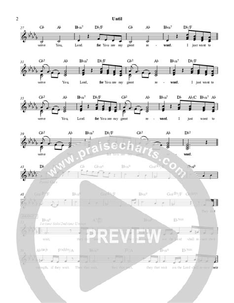 Until Sheet Music Pdf Martha Munizzi Praisecharts