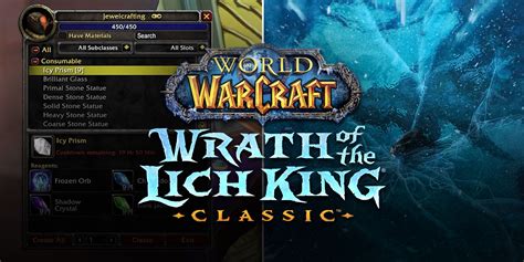 Jewelcrafting Guide 1 To 450 Wrath Classic Wotlk