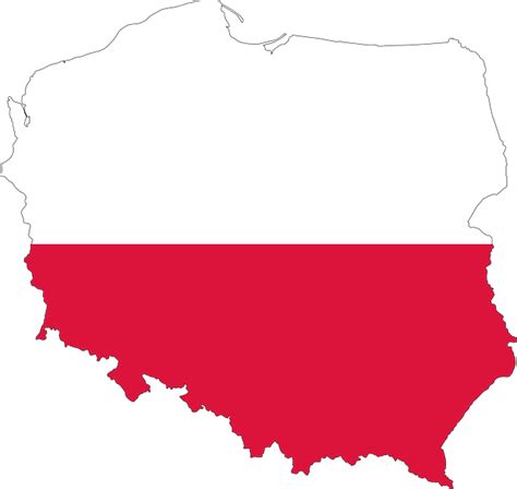 Polska Mapa Kraj Darmowa Grafika Wektorowa Na Pixabay