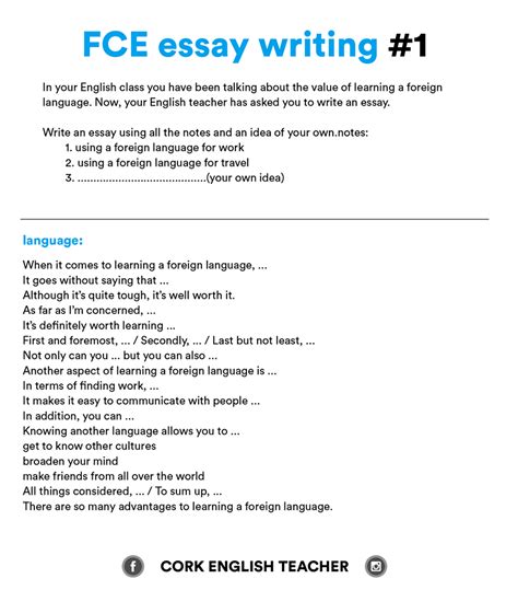 For And Against Essay B2