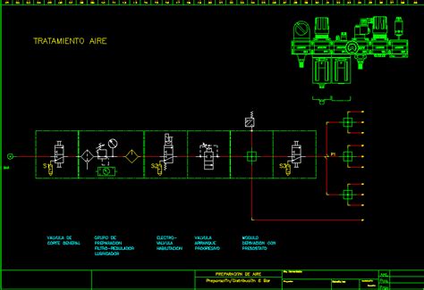 Compressed Air Treatment Dwg Block For Autocad Designs Cad