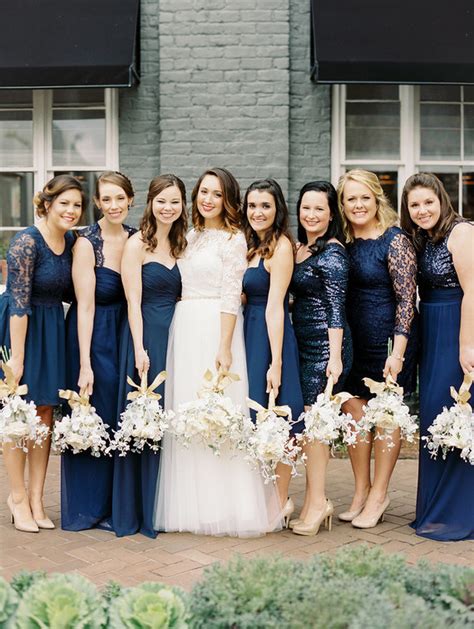 Blue And Gold Bridesmaid Dresses Dresses Images