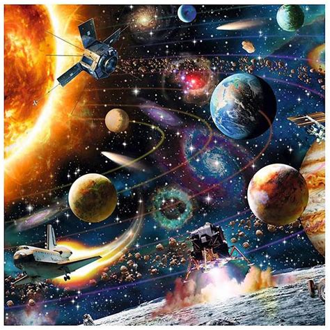 Buy Space Puzzle 1000 Piece Jigsaw Planets In Perfect For Kids Adults