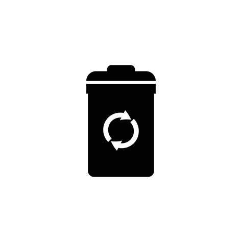 Trash Can Logo 15351324 Vector Art At Vecteezy