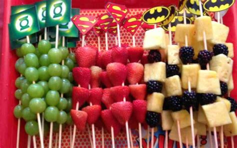 Simple Superhero Party Food Ideas You Can Make In Minutes