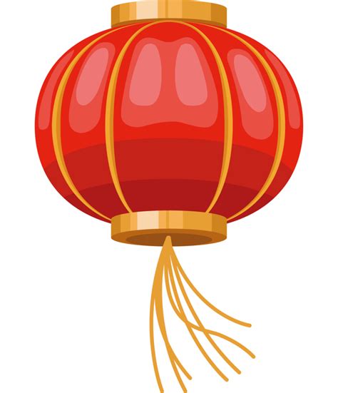 Circular Chinese Lamp Png