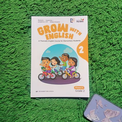 Jual ORIGINAL BUKU BAHASA INGGRIS GROW WITH ENGLISH KELAS 2 SD