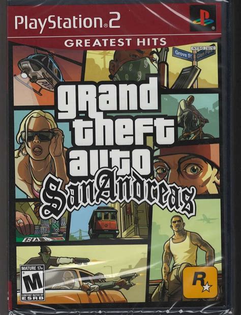 Grand Theft Auto San Andreas Greatest Hits Ps2 Brand New Factory