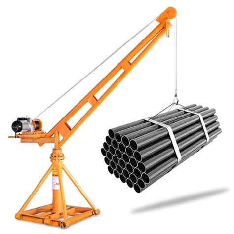 Talwar With Trolley Monkey Hoist Mini Lift 360 Degree Mini Crane For