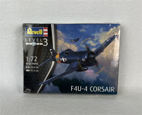 Revell F4u 4 Corsair 172 Scale Plastic Model Kit 02016 4614170094