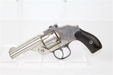 Harrington Richardson Safety Hammerless Revolver C R Antique 001