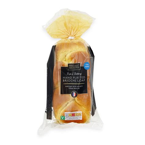 Specially Selected Hand Plaited Brioche Loaf 400g Aldi