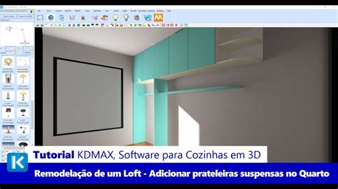 Remodela O De Um Loft No Kdmax Adicionar Uma Prateleira