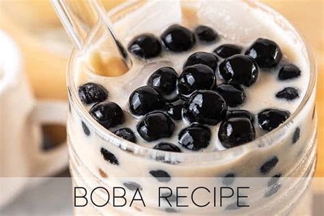 How To Make Bubble Tea Easy Boba Tea Recipe An Edible Mosaic