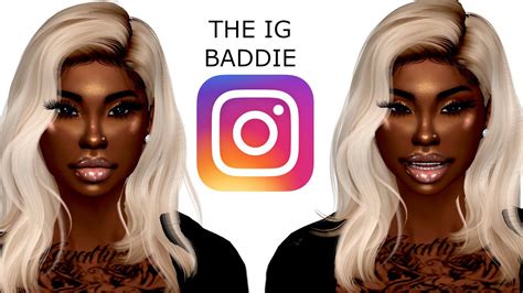 Instagram Baddie The Sims 4 Cas Sim Download And Cc Folder Youtube